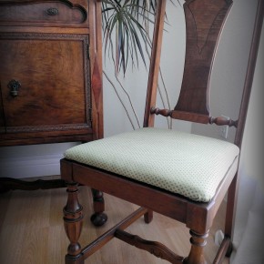 Reupholstering Antique Chairs